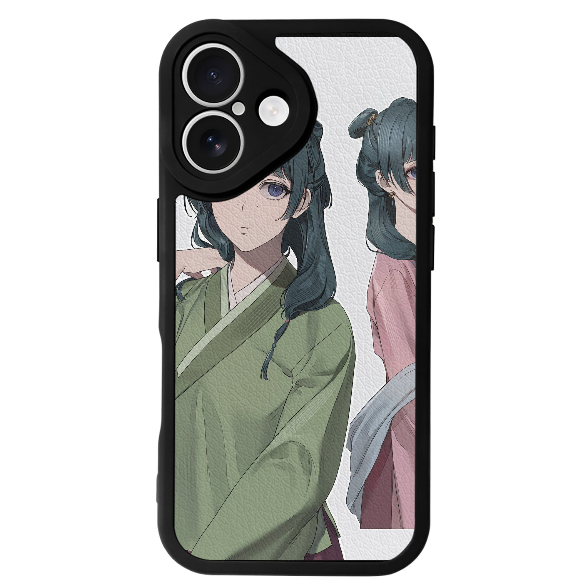 （画像用） 薬屋のひとりごと The Apothecary Diaries 【iPhone 16シリーズ対応】シリコンスマホケース（レザー調） 材質：シリコン
